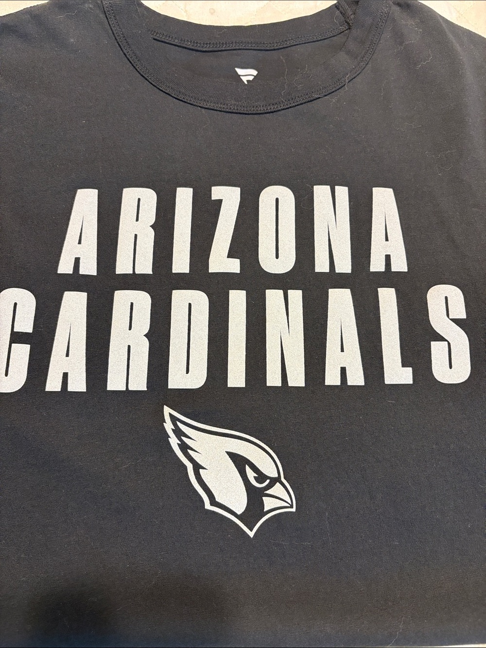 Fanatics Black Arizona Cardinals Short Sleeve Tee
